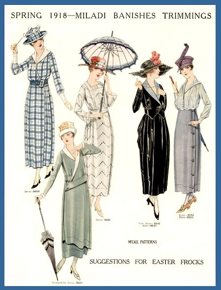 1918 Spring- McCall's patterns