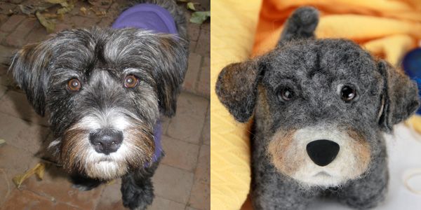 Send a picture of your dog and they'll make you a stuffed one. And the money goes to help shelter a…