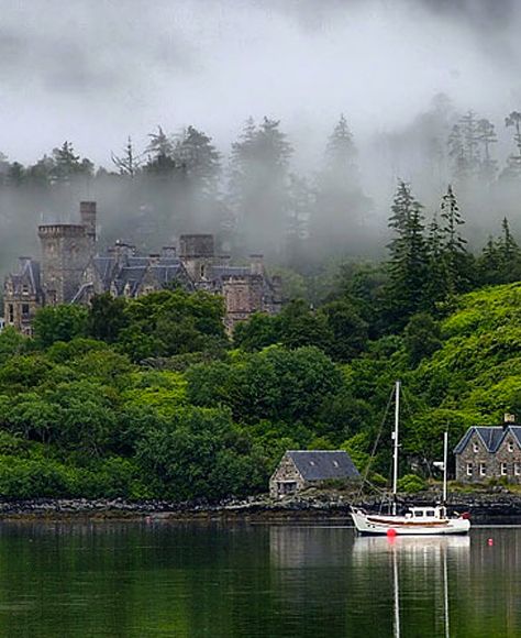 Often referred to as the prettiest village in Scotland, #Plockton, population 378, is on the shore …