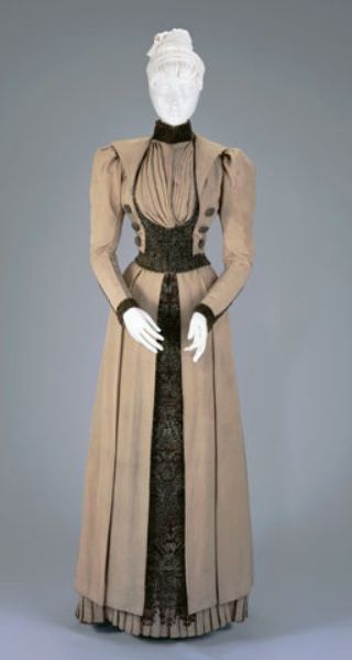 Walking Suit: Bodice And Skirt, by Madame Adelaide Martien, Circa 1890