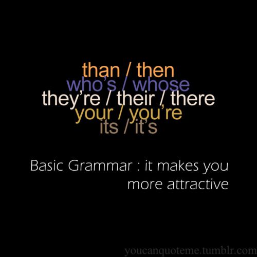 Basic grammar!