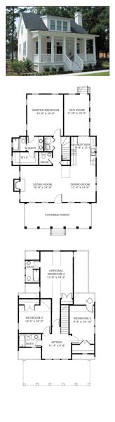 COOL House Plan ID: chp-38703 | Total Living Area: 1783 sq. ft., 4 bedrooms and 3.5 bathrooms. Cori…