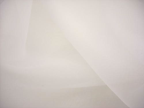 Serenade 54" Silk Organza - Dyed White #100
