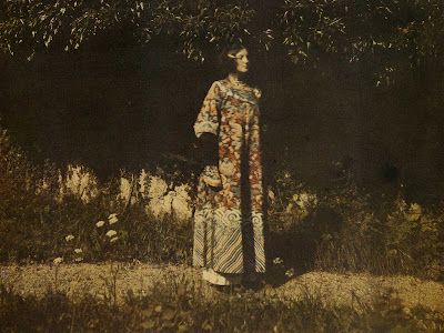 Emilie Flöge at attersee, autochrome by freidrich walker, 1910  emilie flöge was the life-long co…