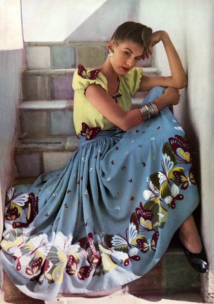 Harper’s Bazaar Jan 1942 - Photo by Louise Dahl-Wolf