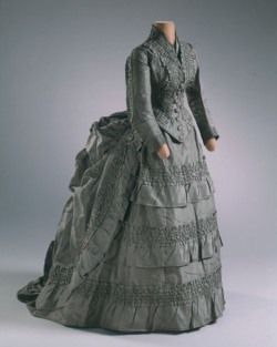 Old Rags - Wedding dress, 1874, Hillwood Estate