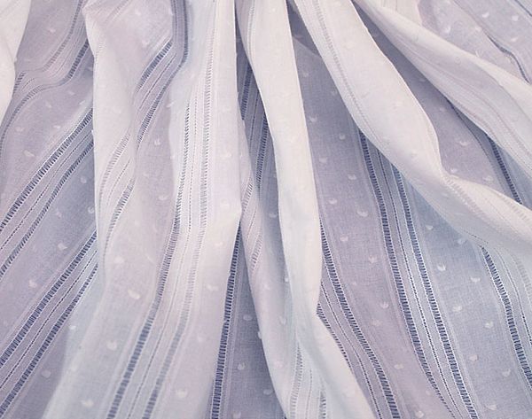 Dotted Swiss, 59" Wide Lightweight 100% Cotton