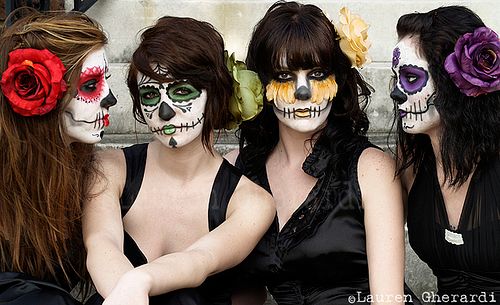 Colorful Sugar Skulls