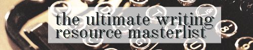 This is an ultimate masterlist of many, many resources that could be helpful for writers/roleplaye…