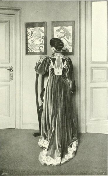 Henry van de Velde, evening dress