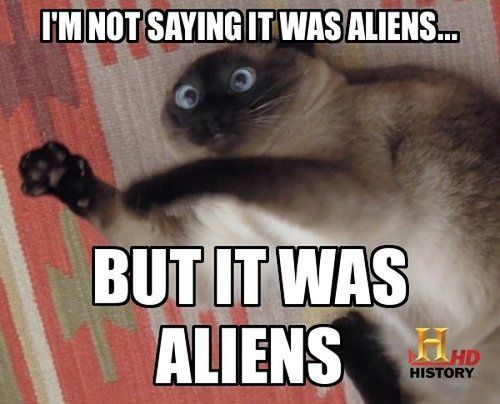 Aliens, aliens everywhere