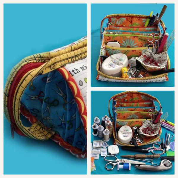 Bionic Gear Bag Notions Tote – PDF Sewing Pattern ❃ Sew and Sell from RipStitcher