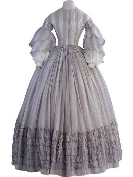 Day dress,1858-60  Museo de la Moda
