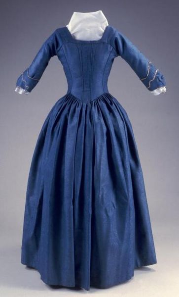 Open robe à l’anglaise1785