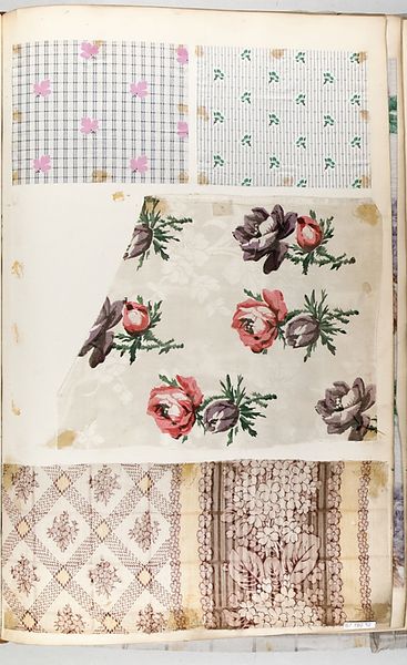 Textile Sample Book    Date:      1862 Met Museum