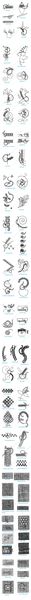 loop stitch, ceylon, scroll, pearl, chain, diamond, sword edging, rope, twisted, double, petal, ros…