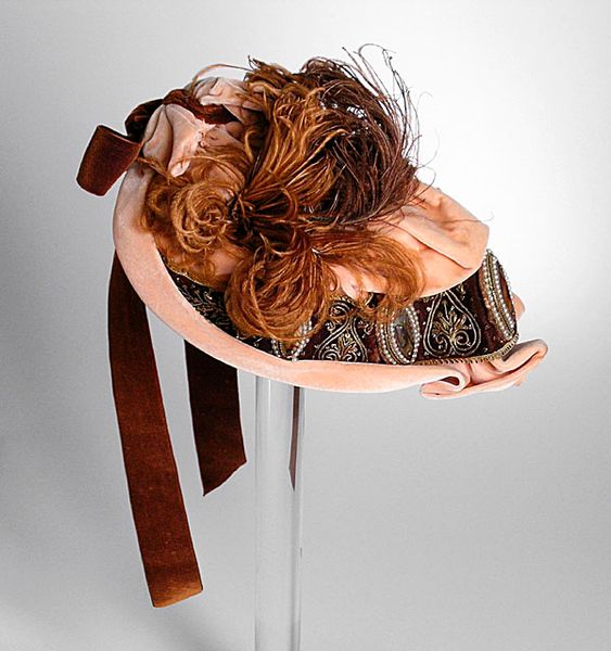 1890 Woman’s Bonnet, Linn Faulkner.