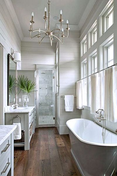 Gorgeous grey bathroom