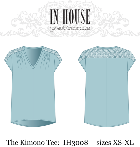 Kimono Tee PDF downloadable sewing pattern