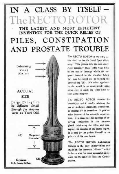 The RECTO ROTOR It says in the vintage ad "This picture tells its own story" Indeed it does...