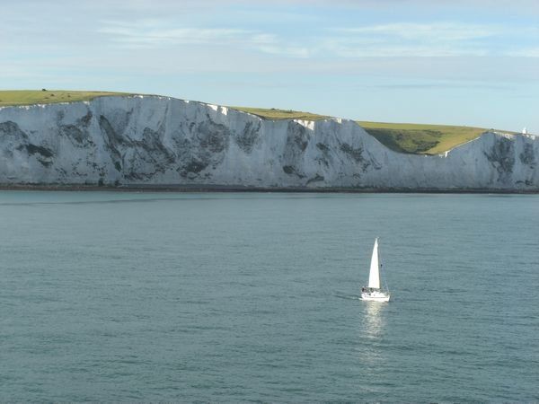 The white cliffs of Dover