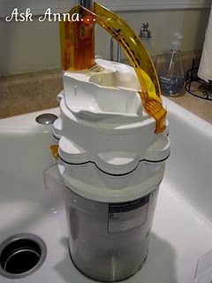 how to clean a dyson. every 3-6 months.