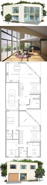 Modern Minimalist House Plan