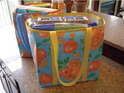 How to make a bag out of oilcloth