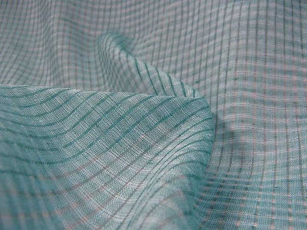 VF113-35 Francis Weave - Linen Plaid Mesh Novelty