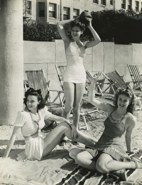 Frances Neal, Renee Haal, and Sally Wadsworth 1930's.