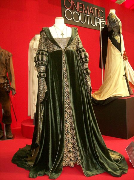 Angelica_Houston 's Renaissance costume from Ever_After film costume renaissance green dress