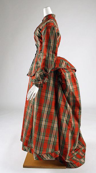 1873-76 Dress, American, wool