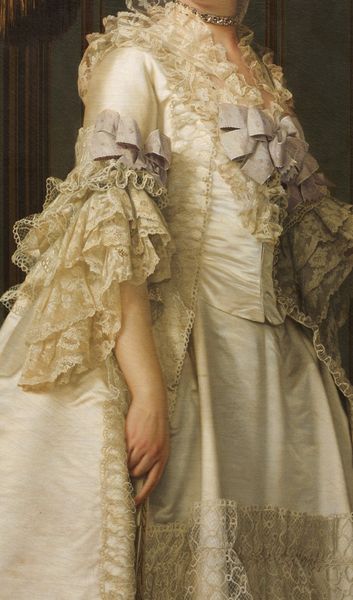 Detail from: Vigilius Eriksen, The Queen Dowager Julianne Marie 1776