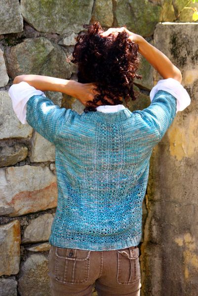 Knitting Pattern Climbing Lace Women's Cardigan by vanessaewing, $7.00
