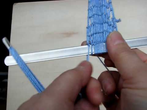 how to make a net. filet lace