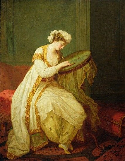 Lady in Turkish dress,c. 1780 Angelica Kauffman