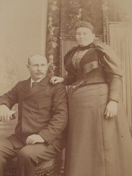 Portrait of a Couple, circa 1895