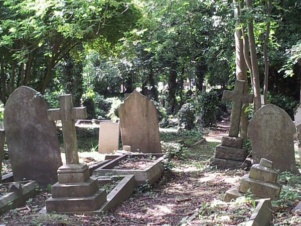 Highgate Cemetery in Highgate, Greater London