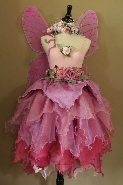 Etsy :: fairynana :: The Rose Faerie Queene - Adult Fairy Costume from Fairy Nana Land