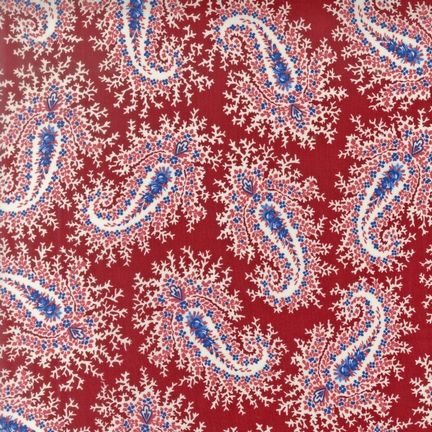 44", "London Calling 3" Celebration Paisley Lawn Print  (2-13-13)