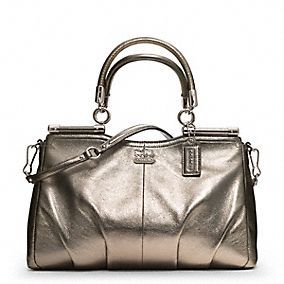 Madison Metallic Leather Carrie
