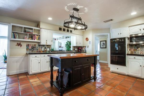 Saltillo Tiles used as backsplash