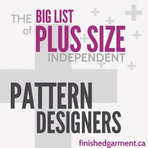 Independent Sewing Patterns for the Plus-Sized Sewist - The Finished Garment