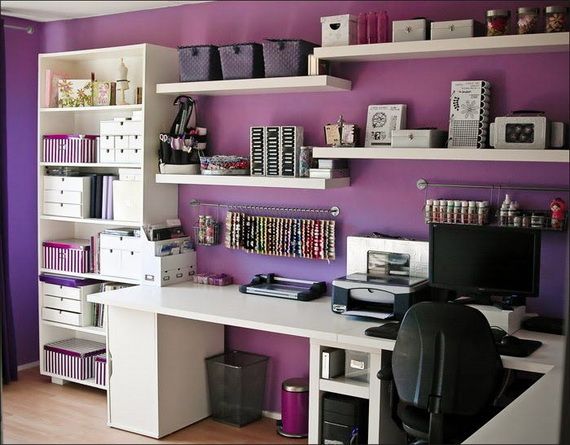 50 Amazing and Practical Craft Room Design Ideas and Inspirations