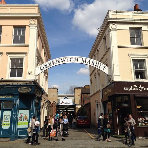 Greenwich Market in London, Greater London