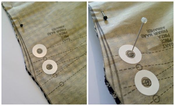 Top Tip: An alternative to tailor tacks?