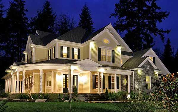 Floorplan with rotunda