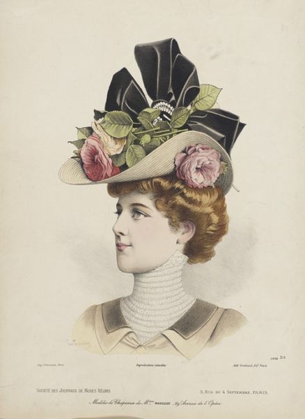 Probably late 1890s, France Millinery Print | LACMA Collections