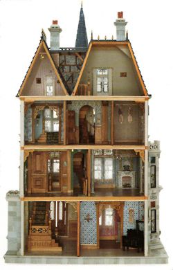 I would have died for a doll house like this when I was little.