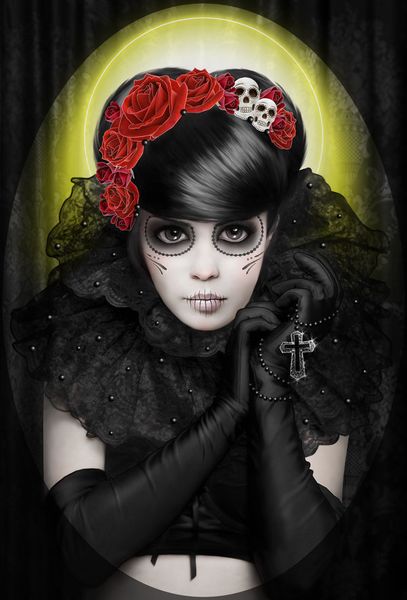 Roses-Dia de los Muertos